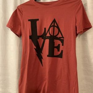 Harry Potter always terra-cotta shirt brand new